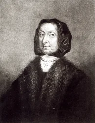 Portrait of Elizabeth Cromwell, Engraved by Richard Earlom and Charles Turner